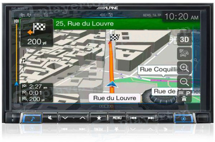 Logiciel GPS autoradio-1